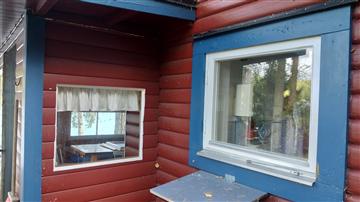 Fönster efter slipning